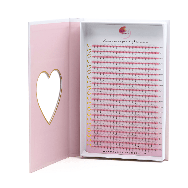 BOITE MIXTE XXL 400 BOUQUETS PREFAITS RANGES 3D, 5D, 7D  0.07 C / CC / D 7,8,9,10,11,12,13,14mm et 7-13 mixt