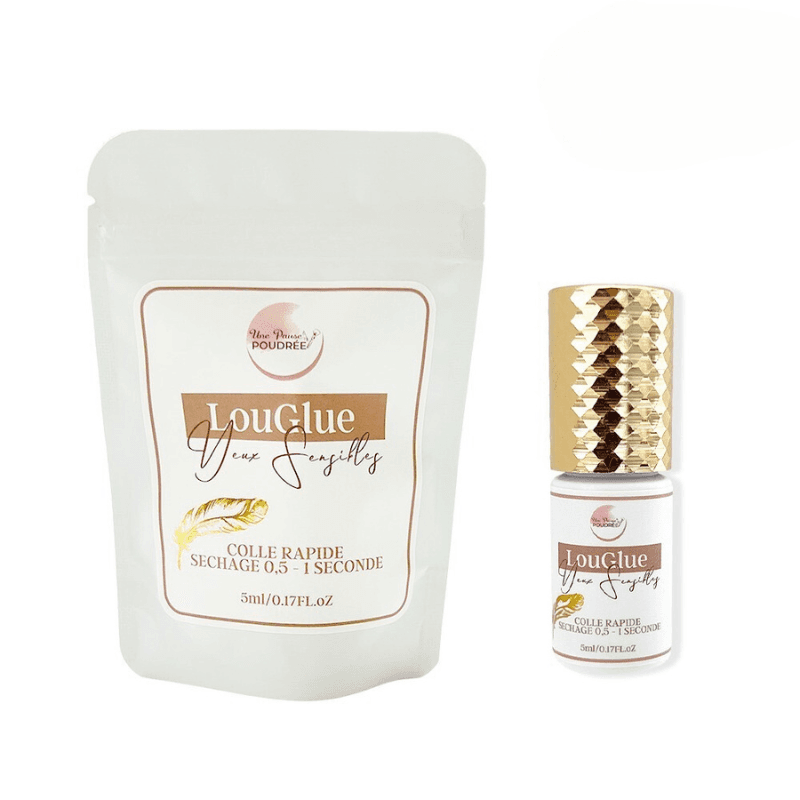 colle louglue yeux sensibles séchage 0.5 à 1 sec intermédiaire